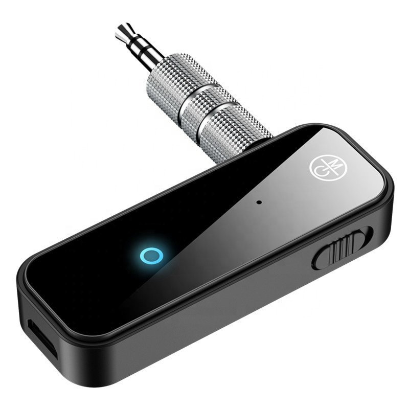 Wireless Bluetooth 5.0 Adapter Audio Receiver Transmitter Handsfree Call 3.5mm AUX Jack USB Dongle Stereo Music Receiver Adapter